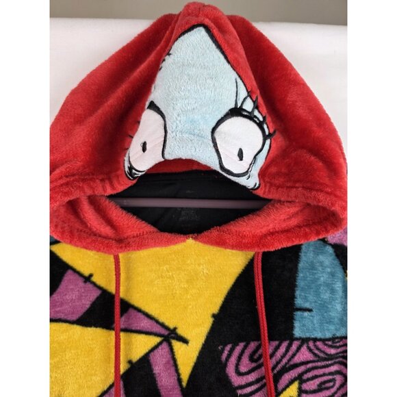 Disney Womens Hoodie Sweatshirt Size Small Nightmare Before Christmas Sally Top - Picture 3 of 13